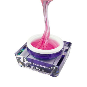 Żel do paznokci budujący Allepaznokcie Perfect French Transparent Pink 5 g