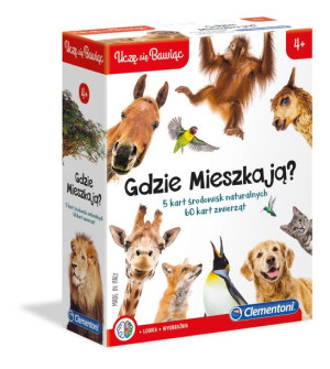 Clementoni 50094 Gdzie Mieszkają