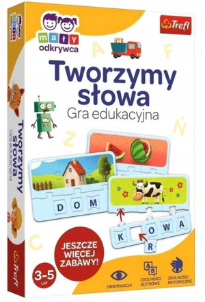 Tworzymy słowa 01950 mały odkrywca Trefl