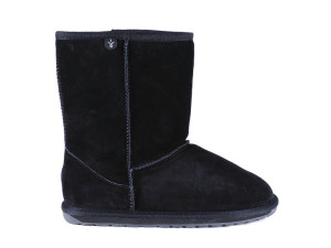 Emu Wallaby Lo Teens Black T10102 37