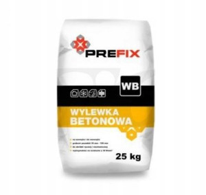 Prefix WB Wylewka betonowa beton B25 25KG