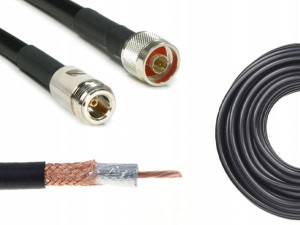 Konektor Antenowy 10m Wtyki Nm - Nż Przewód Srf240