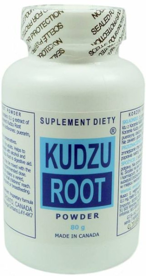 Kudzu Root ekstrakt Powder 80 g proszek - suplement diety kanadyjskie K&K B