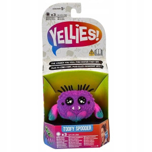 Pająk YELLIES TOOFY SPOODER fioletowy INTERAKTYWNY