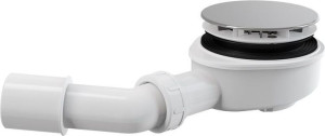 Syfon brodzikowy niski chrom A491CR