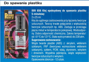 Klej Do Spawania Plastiku 25ml
