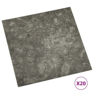 Samoprzylepne Panele Podłogowe Winylowe Pvc 1,5mm, 1,86 M², Szare