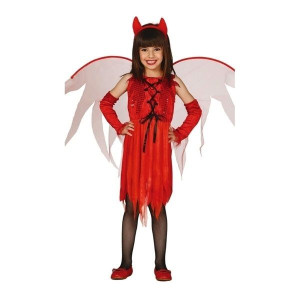 Strój Mała Diablica Ze Skrzydłami Halloween - 146