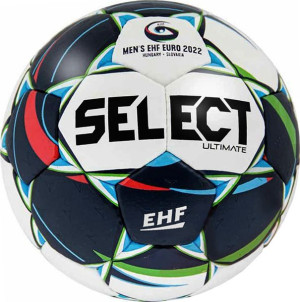 Piłka ręczna Select Ultimate Euro 22 EHF Euro Men 2022 biało-granatowa