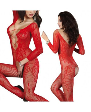 Czerwone bodystocking Livia Corsetti S/L