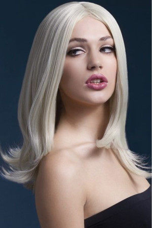 Blond peruka wysokiej jakości