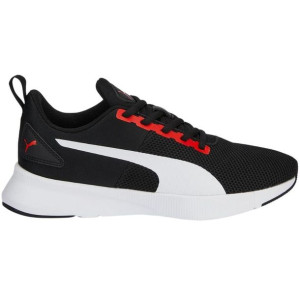 Buty dla dzieci puma flyer runner jr czarno-białe 192928 33