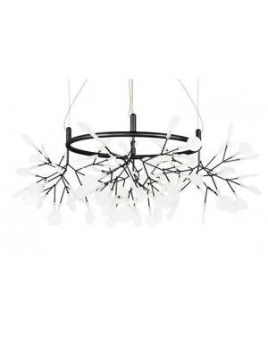 Lampa Wisząca FLORA 80 Czarna