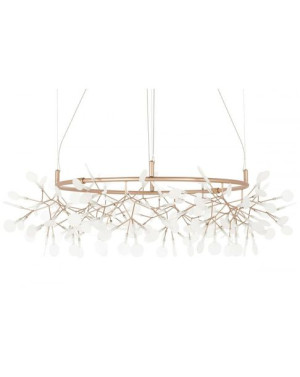 Lampa Wisząca FLORA 125 LED Metal Miedziana