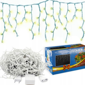 Kurtyna Świetlna Sople 500 Led Lampki Świąteczne