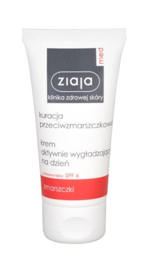 Ziaja Med Anti-Wrinkle Treatment Smoothing Day Cream SPF6 Krem do twarzy na