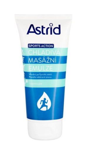Astrid Sports Action Cooling Massage Emulsion Preparat do masażu 200ml
