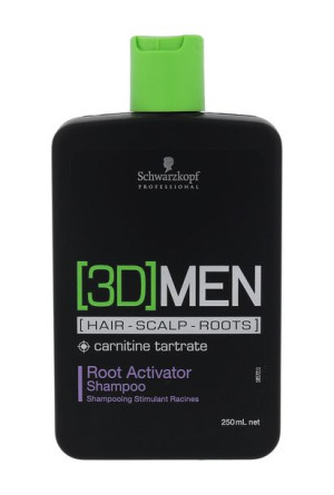 Schwarzkopf 3DMEN Root Activator Szampon do włosów 250ml