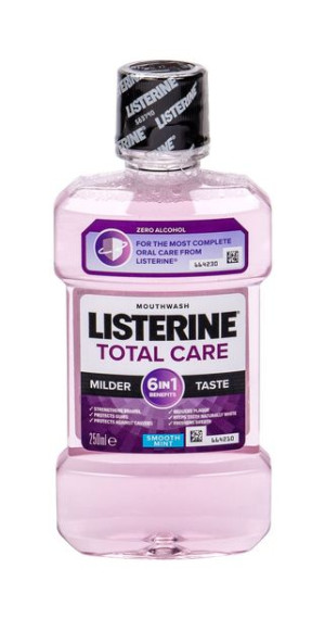 Listerine Mouthwash Total Care Smooth MInt 6 in 1 Płyn do płukania ust 250m