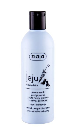 Ziaja Jeju Black Shower Soap Żel pod prysznic 300ml