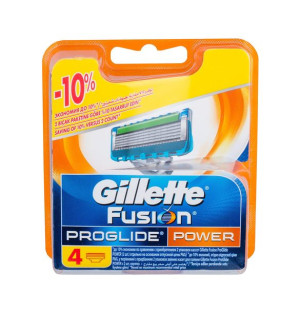 Gillette Fusion Proglide Power Wkład do maszynki 4szt