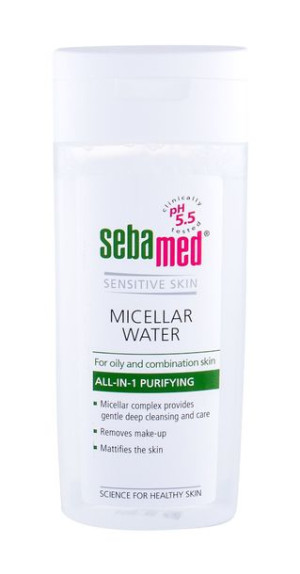 SebaMed Sensitive Skin Micellar Water Oily Skin Płyn micelarny 200ml
