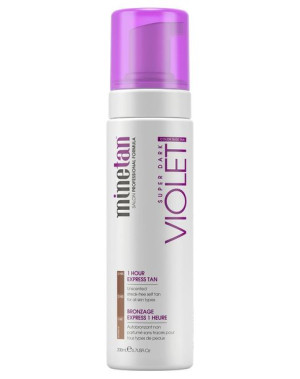 MineTan Violet Self Tan Foam Super Dark Samoopalacz 200ml