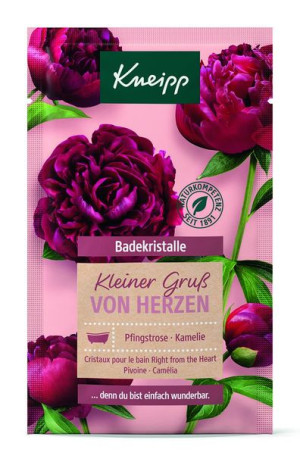Kneipp Mineral Bath Salt Right From The Heart Peony & Camellia Sól do kąpie