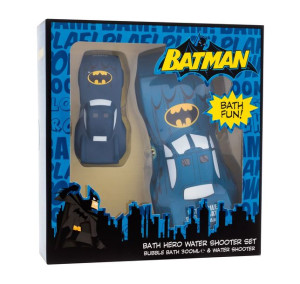 DC Comics Batman Bath Hero Water Shooter Set Pianka do kąpieli 300ml zestaw