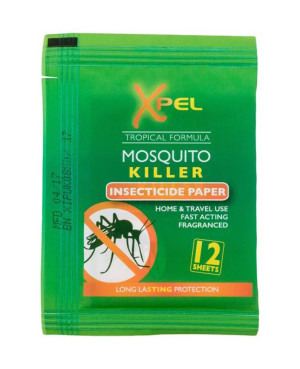 Xpel Mosquito & Insect Mosquito Killer Insecticide Paper Preparat odstrasza