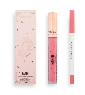 Makeup Revolution London Fantasy Lip Kit Błyszczyk do ust 3ml Earth zestaw