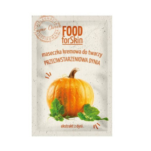 Food For Skin maseczka kremowa do twarzy Przeciwstarzeniowa Dynia 6ml