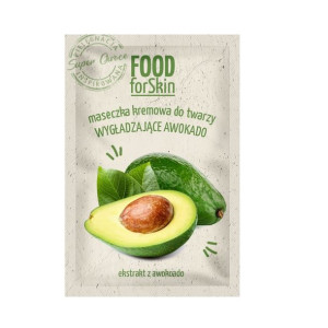 Food For Skin maseczka kremowa do twarzy Wygładzające Awokado 6ml
