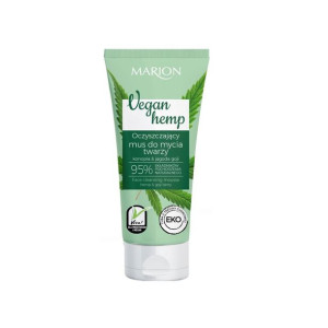Vegan Hemp oczyszczający mus do mycia twarzy Konopia&Jagoda Goji 150ml