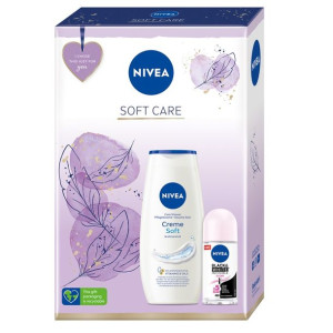 Soft Care zestaw pielęgnujący żel pod prysznic 250ml + antyperspirant roll-