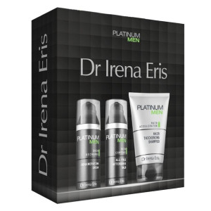 Platinum Men zestaw nawilżający balsam po goleniu na dzień 50ml + krem rege