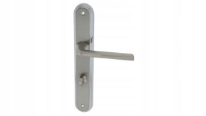 Klamka Focus Wc Nikel Chrom 72mm Długi Szyld