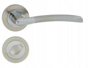 Klamka PRESTO-R M6/M9 + szyld WC