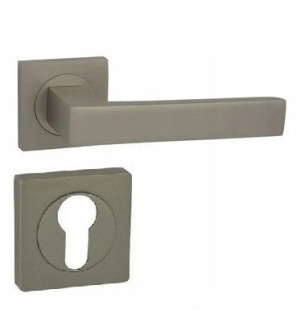 Klamka QUBIK-QR M91 + szyld PZ