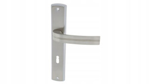 Klamka Ultra Klucz Nikiel Chrom 72mm Długi Szyld