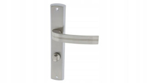 Klamka Ultra Wc Nikiel Chrom 72mm Długi Szyld