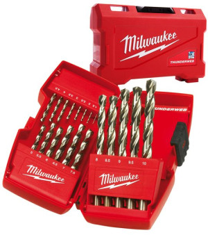 Wiertła do metalu  1 - 10 mm 19el HSS-G MILWAUKEE