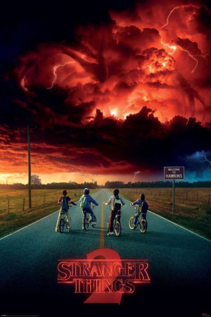 Stranger Things 2 Key Art - plakat 61x91,5 cm
