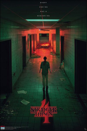Stranger Things 4 Hawkins Lab - plakat 61x91,5 cm