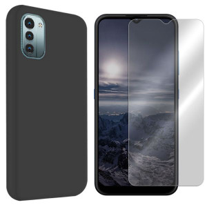 Etui Do Nokia G21 Pokrowiec Obudowa Velvet + Szkło