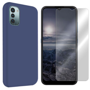 Etui Do Nokia G11 Pokrowiec Obudowa Velvet + Szkło