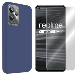 Etui Do Realme Gt 2 Pro Pokrowiec Velvet + Szkło