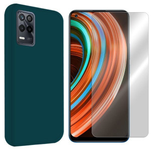 Etui Do Realme 9 5g Pokrowiec Velvet + Szkło 9h