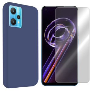 Etui Do Realme 9 Pro Pokrowiec Velvet + Szkło 9h