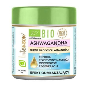 Intenson Ashwagandha BIO 200 tabletek